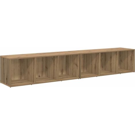 Maison Exclusive - TV-Schrankset 2 pcs Artisan-Eiche 37 x 35 x 10