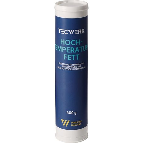 Hochtemperaturfett hell 400g Kartusche TECWERK