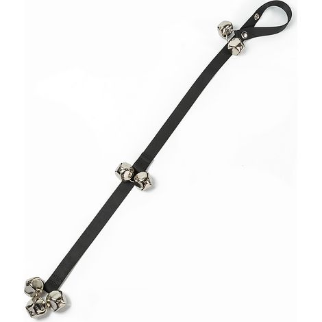 Filiyano-Cordon pour sonnette d'alarme pour chien, corde suspendue, laisse pour chien en stock, sécurité et prévention de la perte de l'animal, noir (1/5)