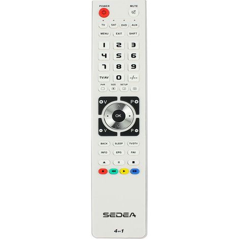 Télécommande universelle - 4 en 1 - Blanche - USB (1/5)