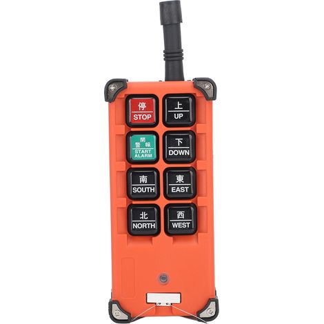 Télécommande radio sans fil industrielle pour grue de levage et remorque basculante (1/5)