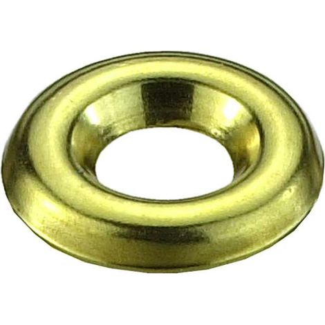 ORECA - 11 ORLI SOTTOVITI IN OTTONE LUCIDO 6X16MM