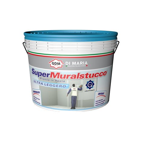 Supermuralstucco ultra leggero pronto all’uso conf. 18 kg