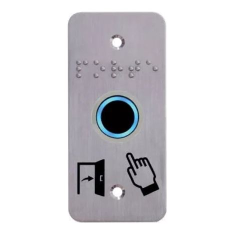 CAPTEUR INFR. SS CONTACT AC PLAQUE INOX + TEMPO + LED