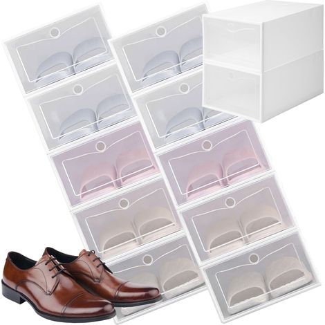 OSLO WHITE Schuhkarton-Set mit 10 Stück