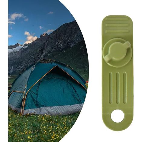 Lot de 10 clips de fixation robustes pour bâches, auvents, bâches, camping, caravanes (1/5)