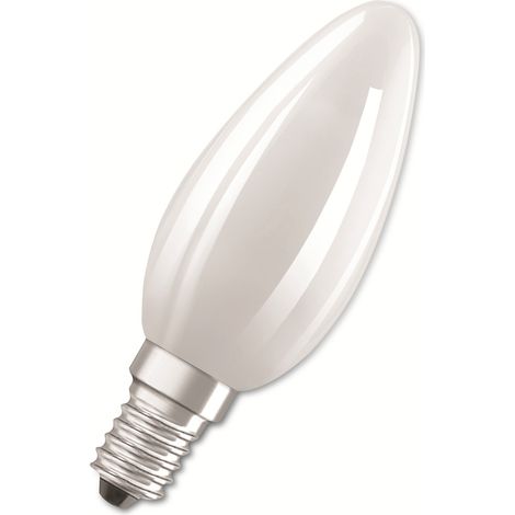 OSRAM HOMELIGHTING 4058075592551 LED EEK D (A - G) E14 Kerzenform 5.5 W = 60 W Warmweiß (Ø x L) 35 m