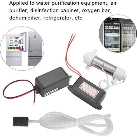 500-mg-Ozonisator-Ozongeneratorröhre mit Zubehör für die Luftreinigung und Sterilisation im Haushalt (110 V) (1/5)