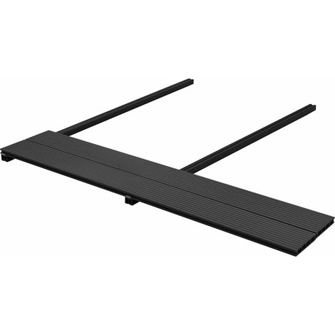 Terrassendiele 4 pcs Anthrazit WPC