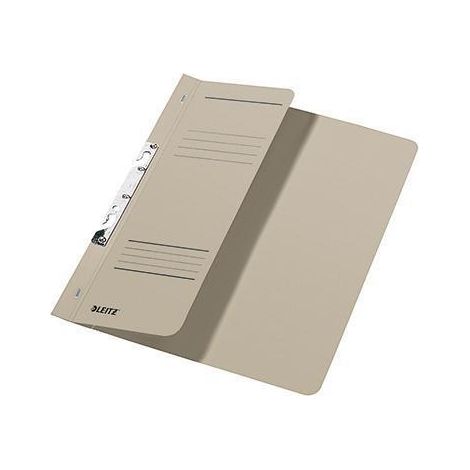 Leitz Einhakhefter 37440085 DIN A4 kfm. Heftung Karton grau (1/2)
