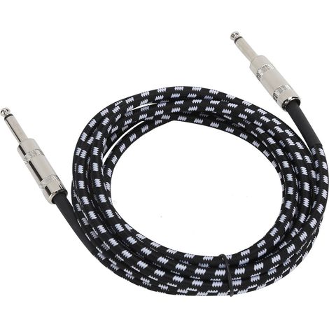 Câble Guitare JORINDO 6.35mm 3 mètres pour Amplificateur et Instruments de Musique JD6206 (1/5)