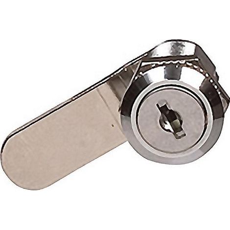 AMIG cerradura buzon 5a niquel 8199 , Cerradura de buzón Mod.5A, 17741. Con lengüeta recta de 53 mm. - Acero. - Ø18 x 29 x 53 mm. Anchura máxima: 27 mm. - Niquelado. - 0.0740 kg. - (1/2)