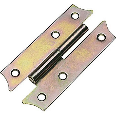AMIG pernio 395-4 derecho bicromatado , Pernio Mod.395, 273 Amig. Pernio para puerta de interior, está fabricado en acero de alta calidad. El pernio guarda mano, dependiendo de si (1/2)