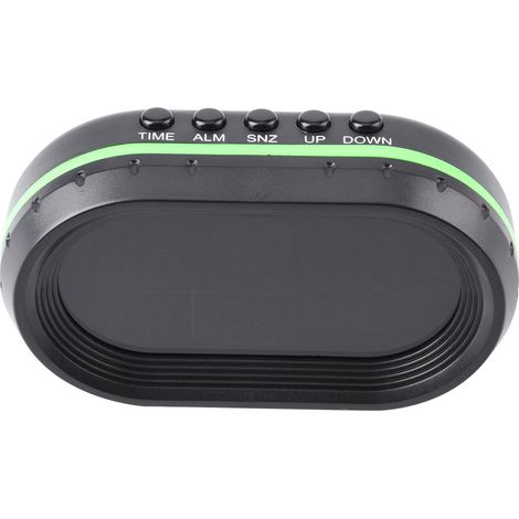 Horloge numérique multifonctionnelle 12V pour voiture, thermomètre, indicateur de température et de tension LCD (1/5)