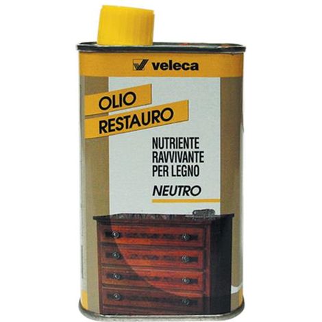 Olio Per Restauro Mobili Ml 250 Veleca Lucidatura Cera Mobili Antichi Noce