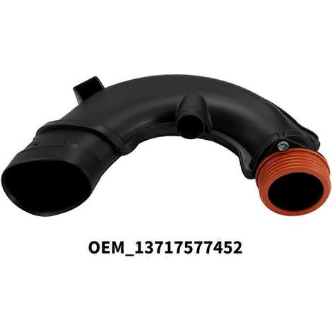 Durite d'admission d'air moteur 13717577452 compatible avec BMW X5 X6 E70 E71 F02 F06 F07 F12 côté gauche (1/4)