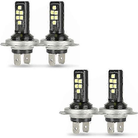 ampoules LED H7 pour phares (feux de croisement), 60 000 lm, 6 000 K, 220 W, blanc froid (1/5)