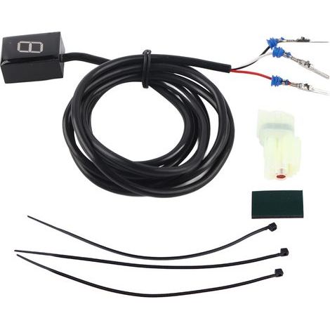 Compteur de Vitesse Numérique 6 Vitesses Moto avec Support Prise ECU pour Honda CB400F CB500X CB650F (1/5)