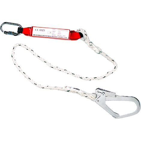 Akrobat AK112P Cordino Per Cinture Di Sicurezza Con Dissipatore 2 m EN355