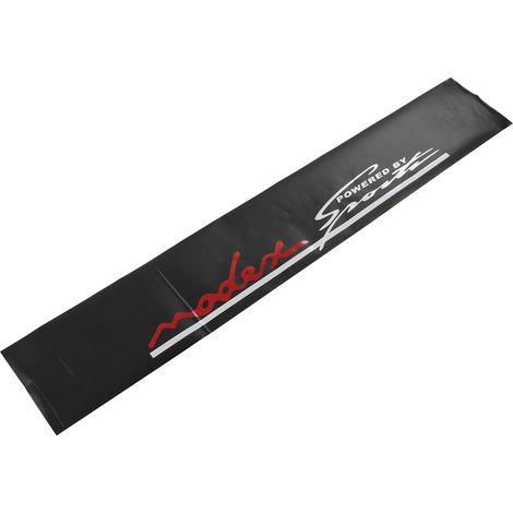 Adesivo riflettente universale per auto in PVC 130x21 cm Decalcomanie decorative per parabrezza anteriore con raschietto per automobile alimentata da (1/5)