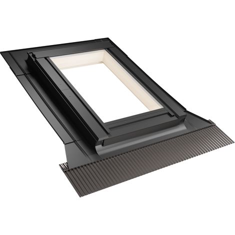 Emica, Finestra da tetto in Legno apertura Bilico, Habitat Solid con Vetrata basso emissivo Certificata CE, Conversa Universale (55x78 Base x Altezza) (1/3)