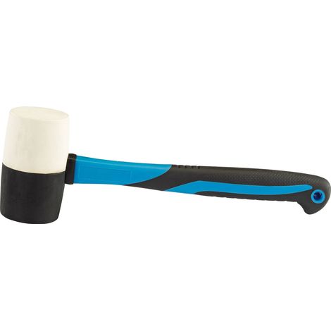 Draper 24oz (620g) Rubber Head Mallet with Fibreglass Shaft – Heavy-Duty Combinaion Tool for Construction and DIY Projects (1/5)