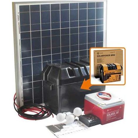 Kit solar 60W-12VCC (1/5)