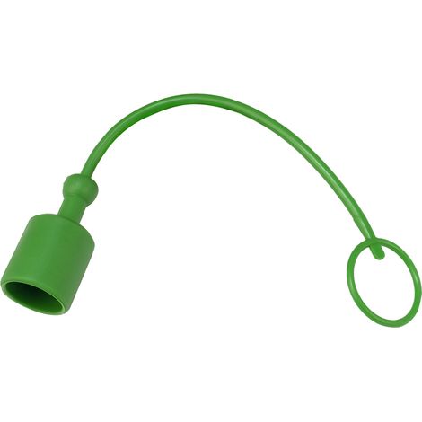 Tappo per innesto rapido verde maschio da M1/2" (1/2)