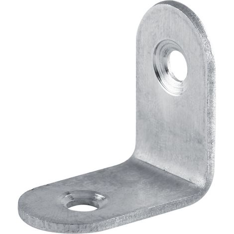 Lot de 10 équerres de renfort d'angle à angle droit 90° en forme de L (303016MM)