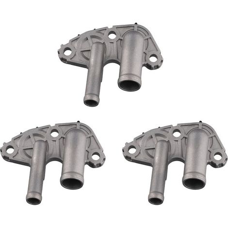 Adecuado para 3 racores de manguera PCV de aleación de zinc, aplicable a automóviles, separadores de agua y aceite, modelo 11821AA660, adecuado para Forester, Impreza, Legacy y otros modelos.
