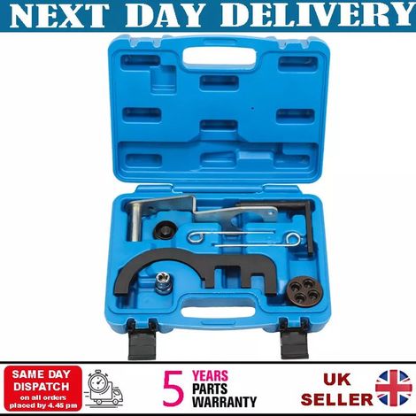 1 kit outil calage chaîne distribution, pour moteurs diesel BMW N47 N57 2,0 L, verrouillage arbre à cames vilebrequin tendeur pompe injection (1/5)
