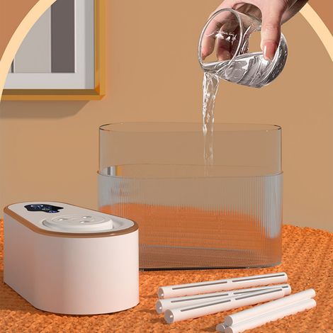 Vaporizador triple de 2,2 L – blanco, USB, hogar/dormitorio/oficina, regalo del Día de la Madre, potencia superior