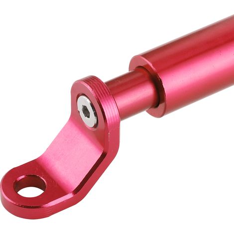 Neuer, verlängerter CNC-Lenker für Motorräder, rot (1/5)