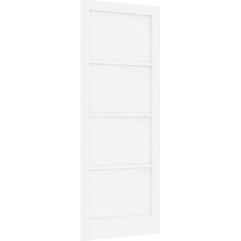 Puerta Interior Blanco 83 x 211 cm Madera contrachapada vidaXL