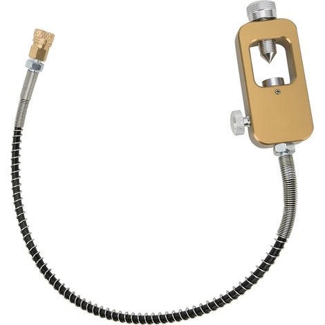 Adaptateur de plongée portable DEDEPU, adaptateur de bouteille 8mm grand à petit avec sangle et tube doré (1/5)