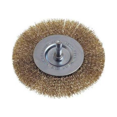 SPAZZOLA ACCIAIO CIRCOLARE + GAMBO PG