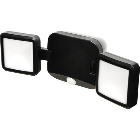 Müller-Licht Plaza 27700040 LED-Außenstrahler mit Bewegungsmelder  10 W Leuchtfarben: Neutralweiß