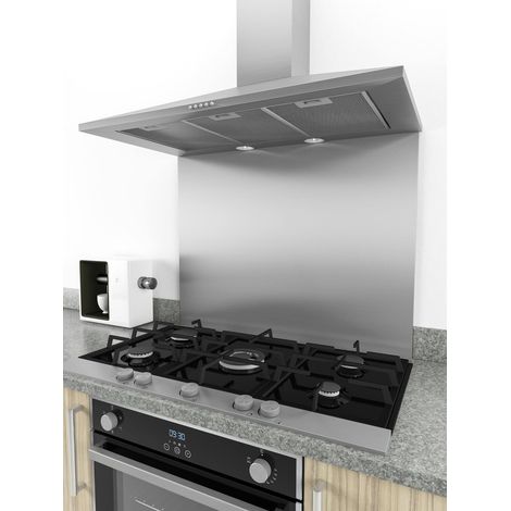 MyAppliances ART29706 Splashback Stainless Steel 90cm