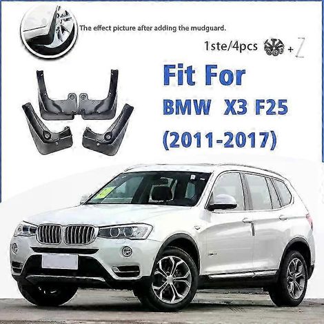 Bavettes avant et arrière pour BMW X3 F25 (2011-2017) - Accessoires auto - Garde-boue - Aile (1/5)