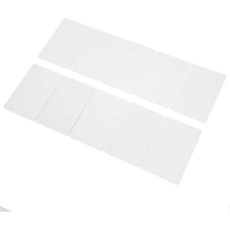 50 cartes vierges IDT5577 sans contact basse fréquence, inscriptibles et photocopiables pour le contrôle d'accès et la gestion du temps de présence. (1/2)