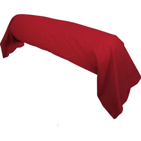 Taie de traversin uni coton ALTO 140x43 cm