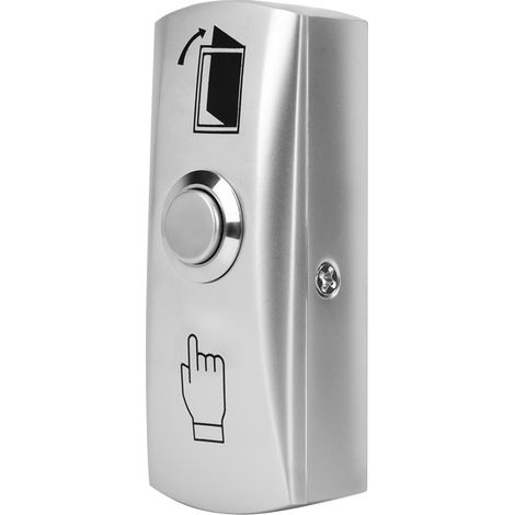 Bouton de sortie pour système de contrôle d'accès porte, interrupteur poussoir de déverrouillage (AD-01A) (1/5)