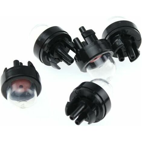 Lot de 5 ampoules d'amorçage pour carburateurs McCulloch Ryobi Homelite Echo Poulan Zama