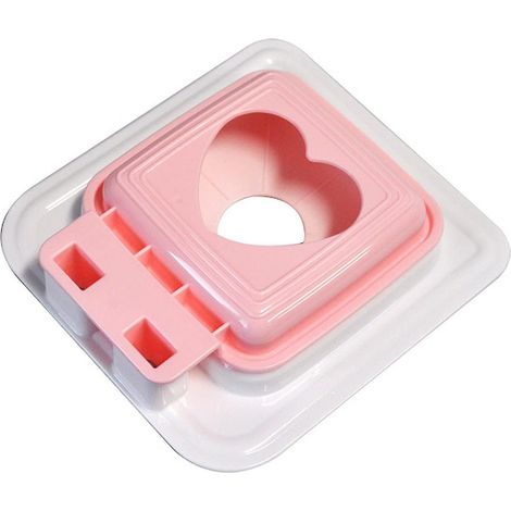 Japanische Sandwichform, Sandwichausstecher und Verschließvorrichtung kompatibel, geeignet für Bento-Boxen für Kinder, hergestellt in Japan (1/3)