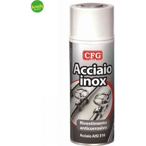 Anticorrosivo inox cfg anticorrosivo metallo 18/10 spray 400 ml
