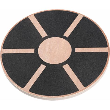 Balance Board/Therapieboard/Balance Board/Professionelles Balancekissen aus Holz für Übungen, Fitnessstudio, Leistungssteigerung im Sport, Reha, Training, Abmessung 395 mm (1/5)