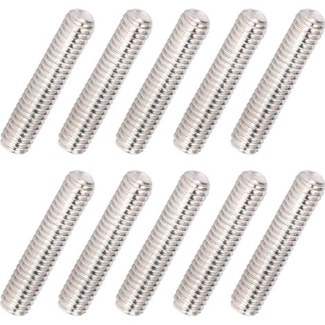 Lot de 50 vis sans tete acier inox A2-70 DIN 916 M2.5x12 coffret vis fixation mecanique boulonnerie (1/5)