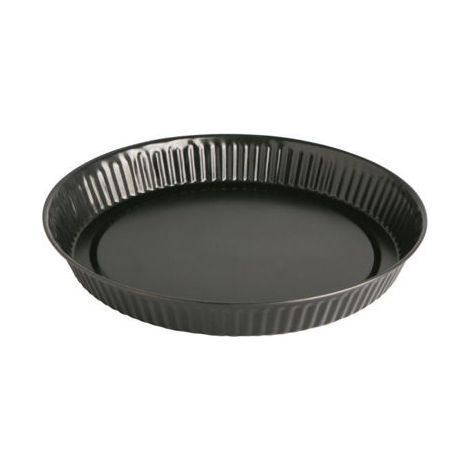 Molde para Tartas Quid Sweet Grey Negro Metal 32 x 3 cm
