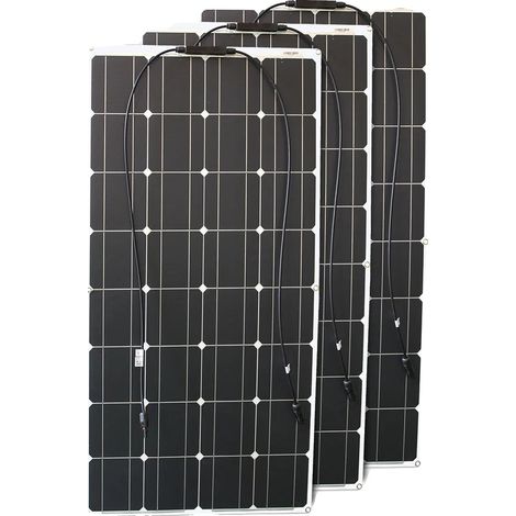 Pannello solare, design flessibile, alta efficienza, pannello solare da 300 W (1/2)