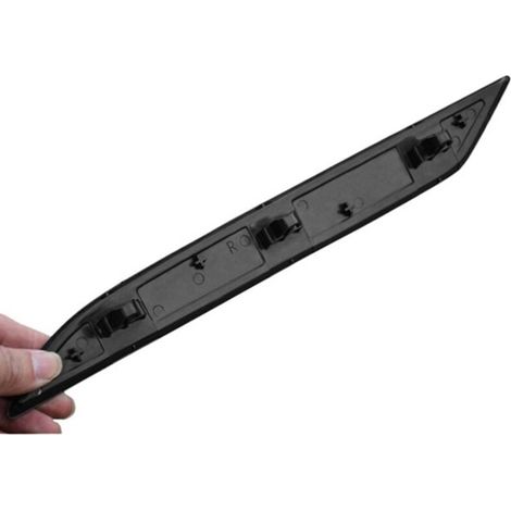 1 Paar, Farbe: Schwarz, Material: ABS, Aufkleber für Nebelschlussleuchten, hintere Wabenleisten, Modifikation der hinteren Stoßstangenreflektoren. (1/4)